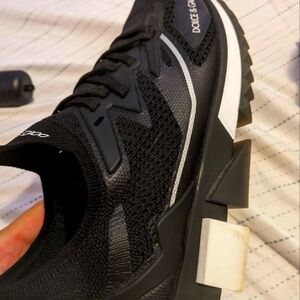 Dolce and Gabbana Sorrento Melt Black Size 10 US Almost New